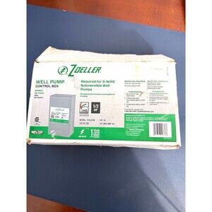 Zoeller Well Pump Control Box 1/2 HP 230V for 3-Wire Pump 1010-2336